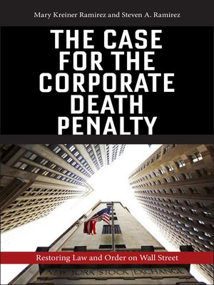 cover image of The Case for the Corporate Death Penalty